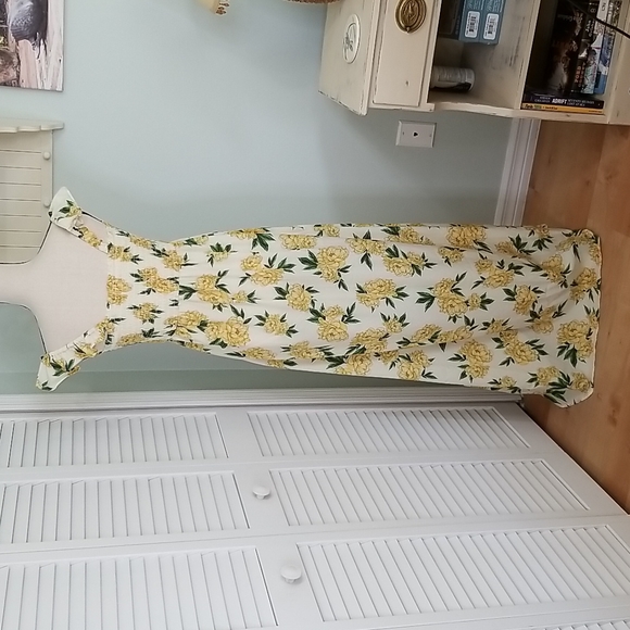 Agua Bendita Leandra Voila yellow dress - Picture 3 of 15